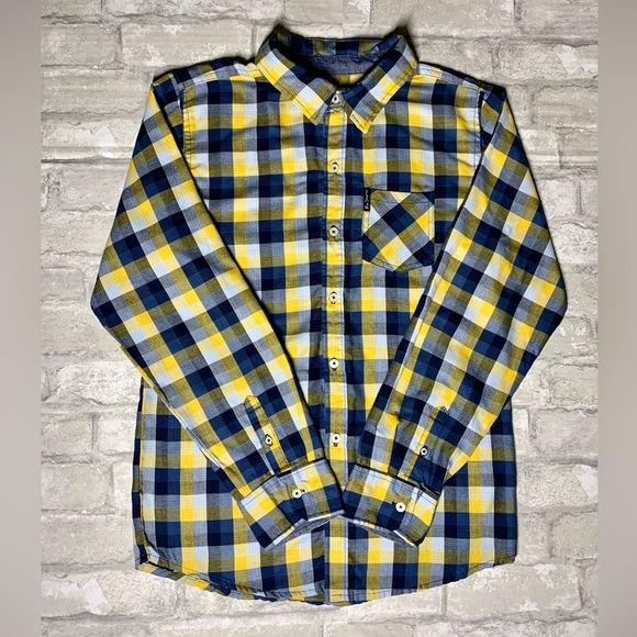 The Original Ben Sherman: Boys Long Sleeve Button Up Shirt - Picture 2 of 9